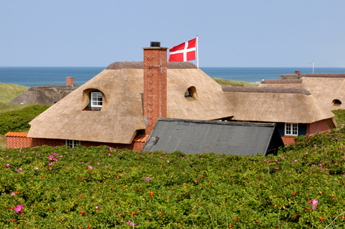 Nordseeurlaub Dänemark an der Ho Bucht bei Blaavand